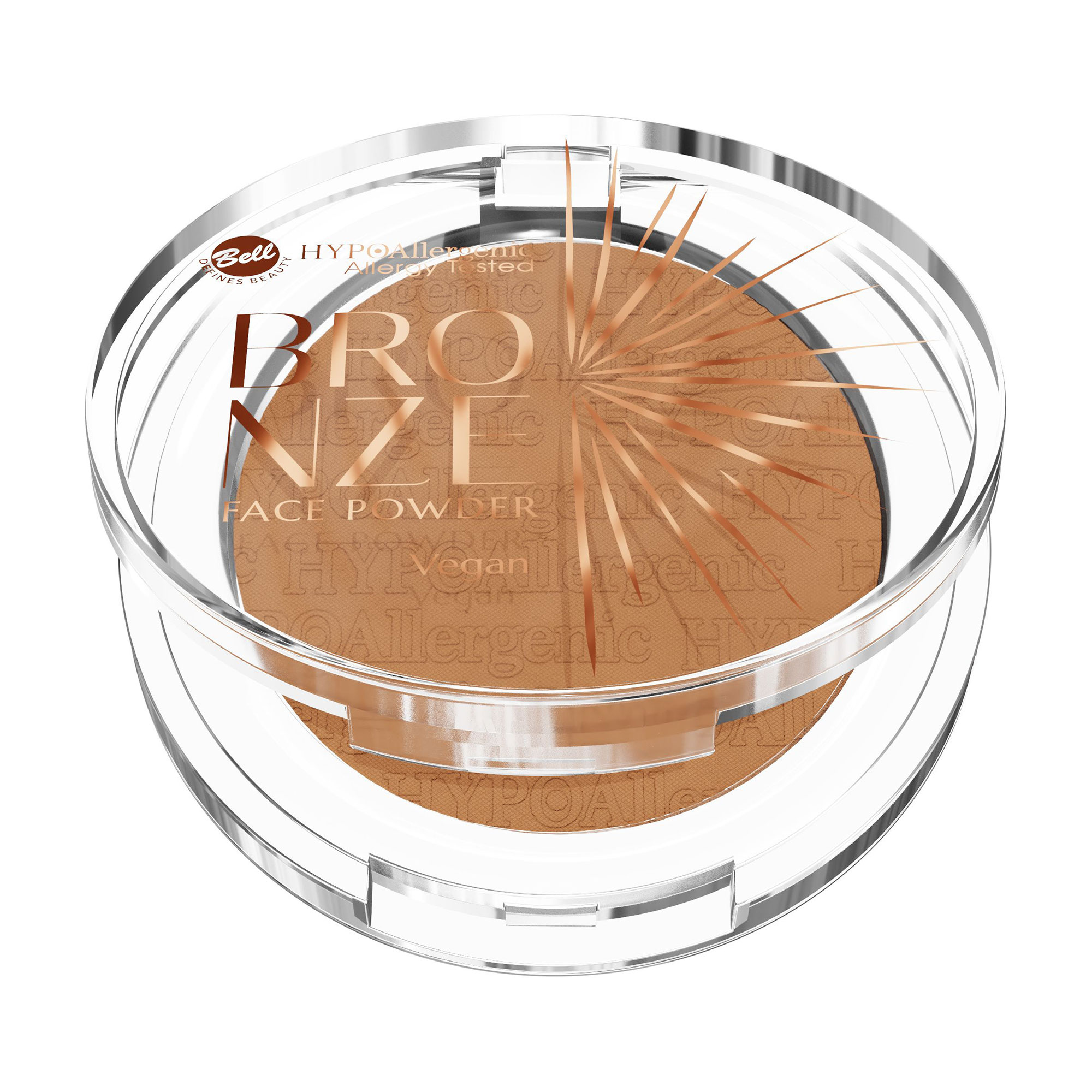 Бронзувальна пудра для обличчя Bell HypoAllergenic Bronze Face Powder 01 Sunrise, 5 г