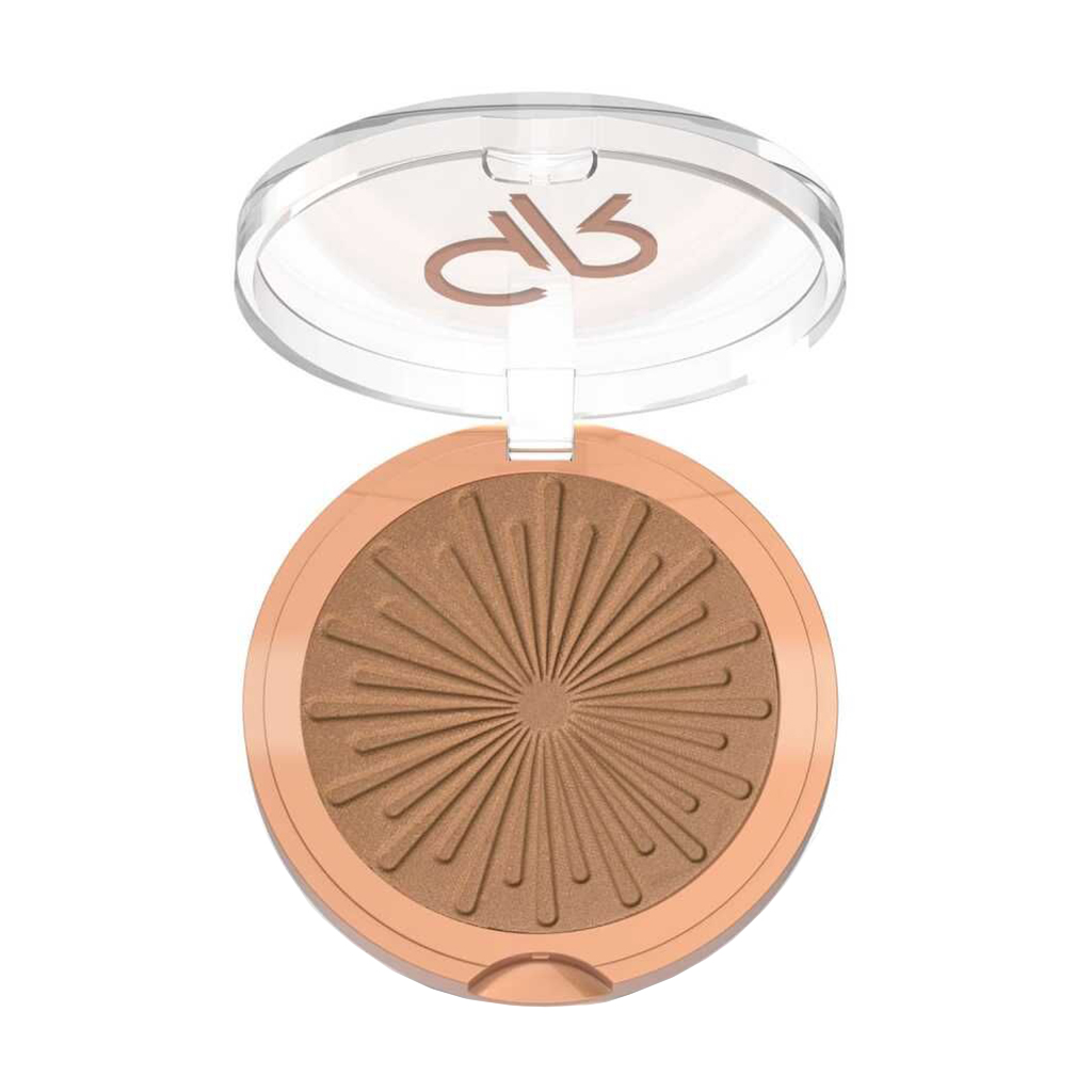 Бронзувальна пудра для обличчя Golden Rose Sun Bright Bronzer Powder 01 Sunglow, 12.5 г